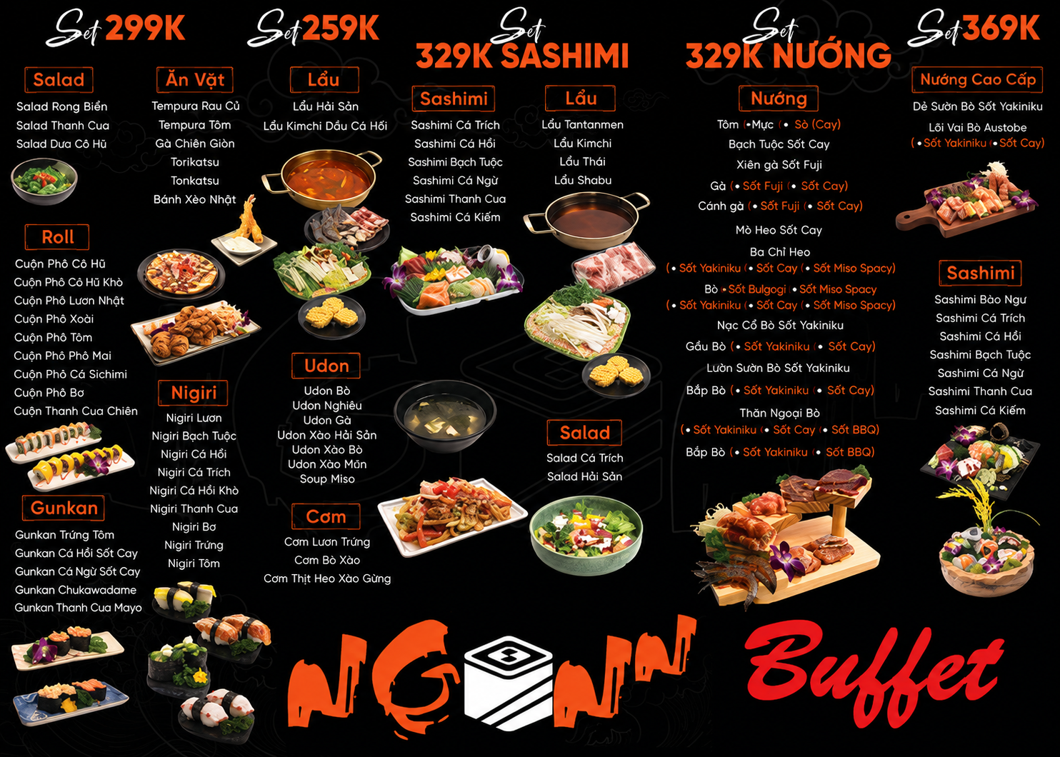 Menu Buffet